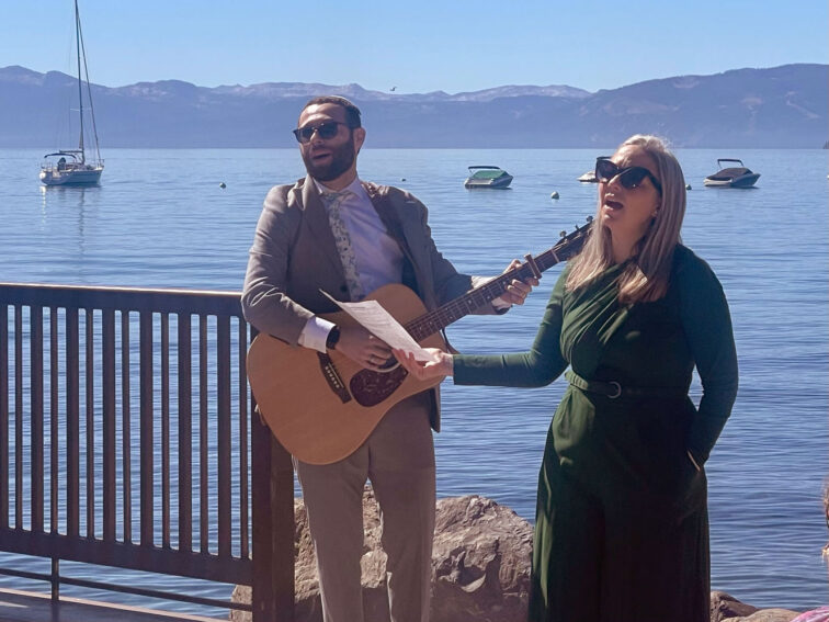 A sacred Rest-prayer and song on the shores of lake Tahoe Jewish community